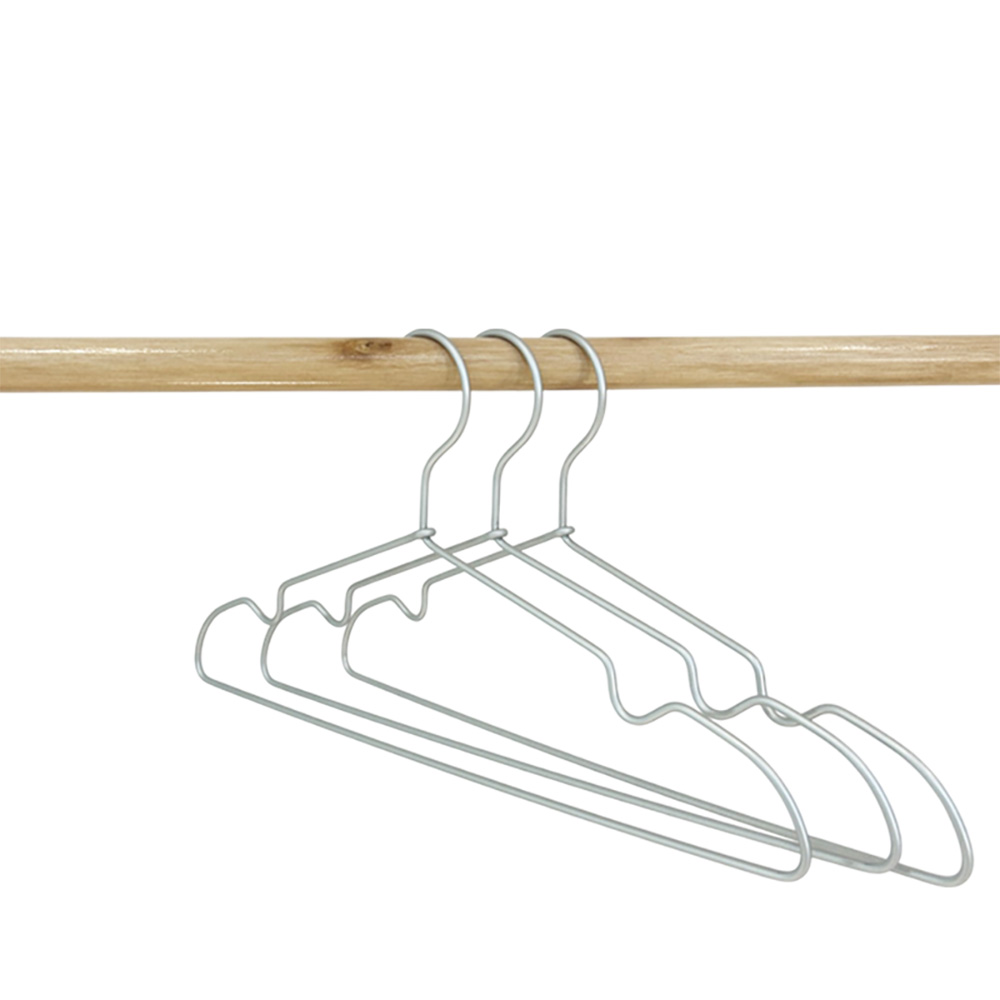 Modern Space-Saving Aluminum Hangers