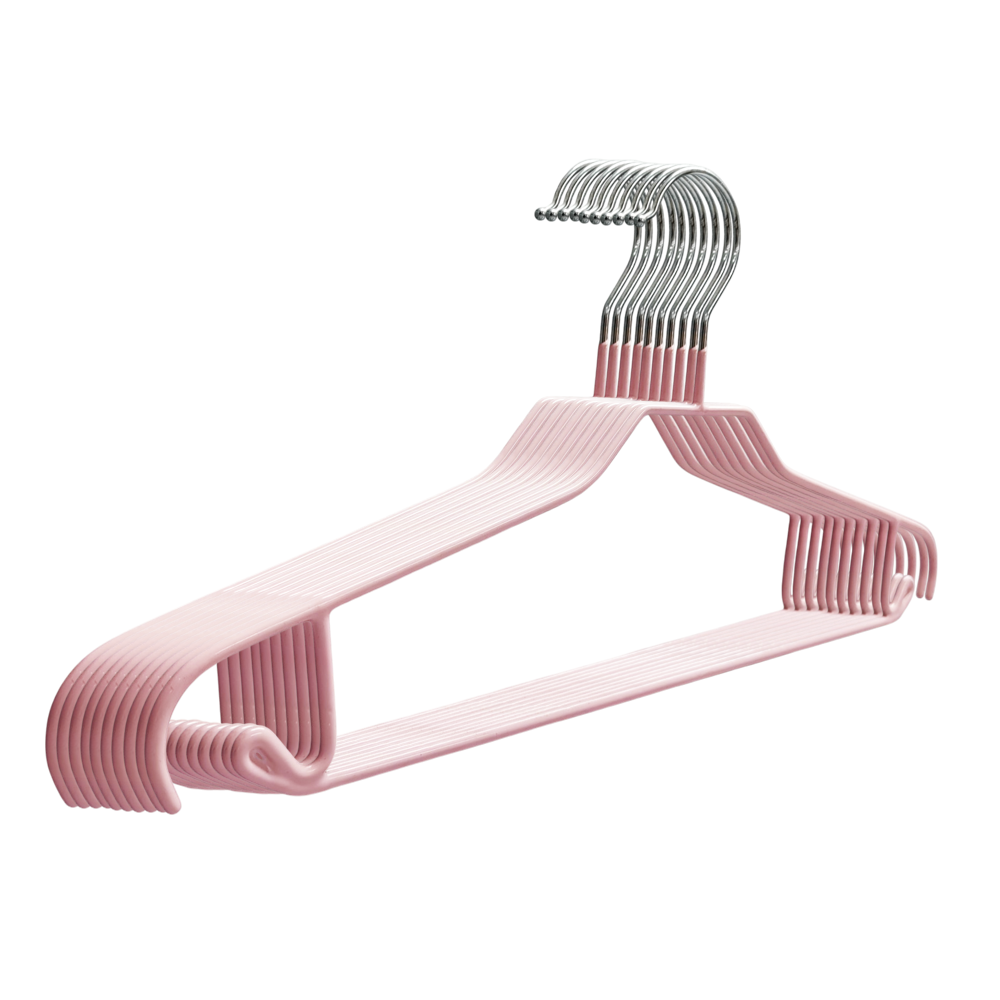 Clothes Hangers Nonslip Traceless Dry Wet Clothes Hangers for Adults Slim Space Saving Hanger with Metal Hook for Closet Organization