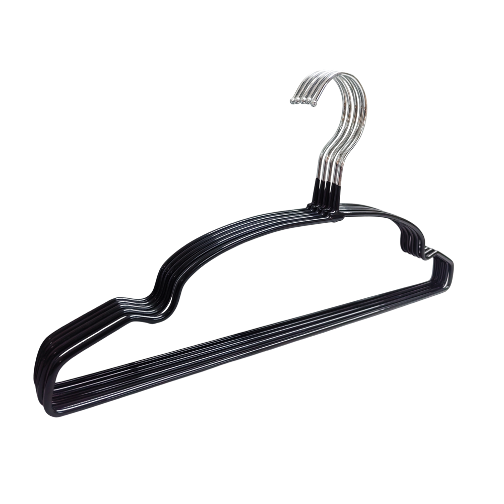 Non-Slip Rubber Coated Metal Suit Coat Hangers Heavy Duty Clothes Hanger 