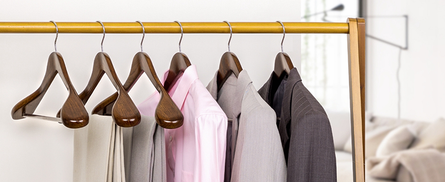 Walnut Wood Suit Hangers: Factory-Direct Quality for Premium Garment Care