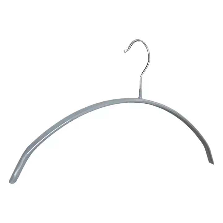Wholesale PVC Coated Metal Wire Clothes Hanger Durable Non-Slip Laundry Organizer for Bathroom Use Available Colorful Options