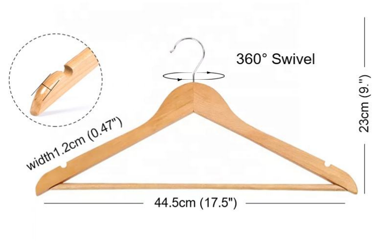 Material Analysis: Why Are Our Wooden Clothes Hangers More Durable? 